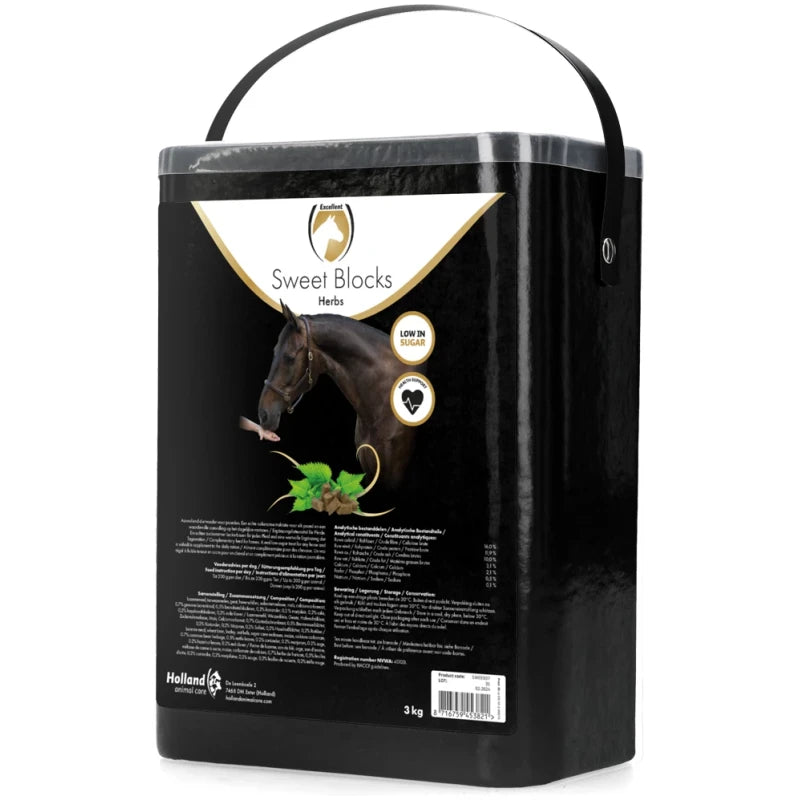 Excellent Horse Sweet Blocks Herbs