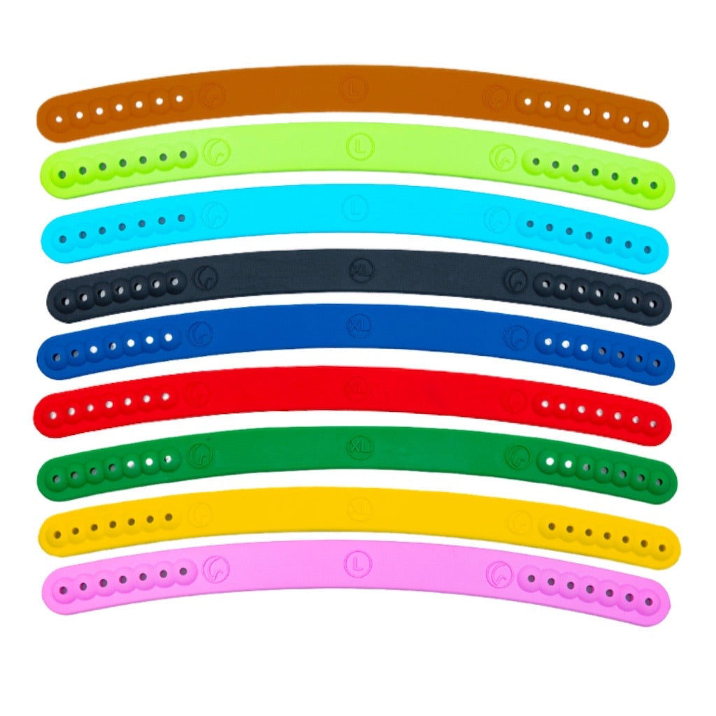 Flex boot back strap