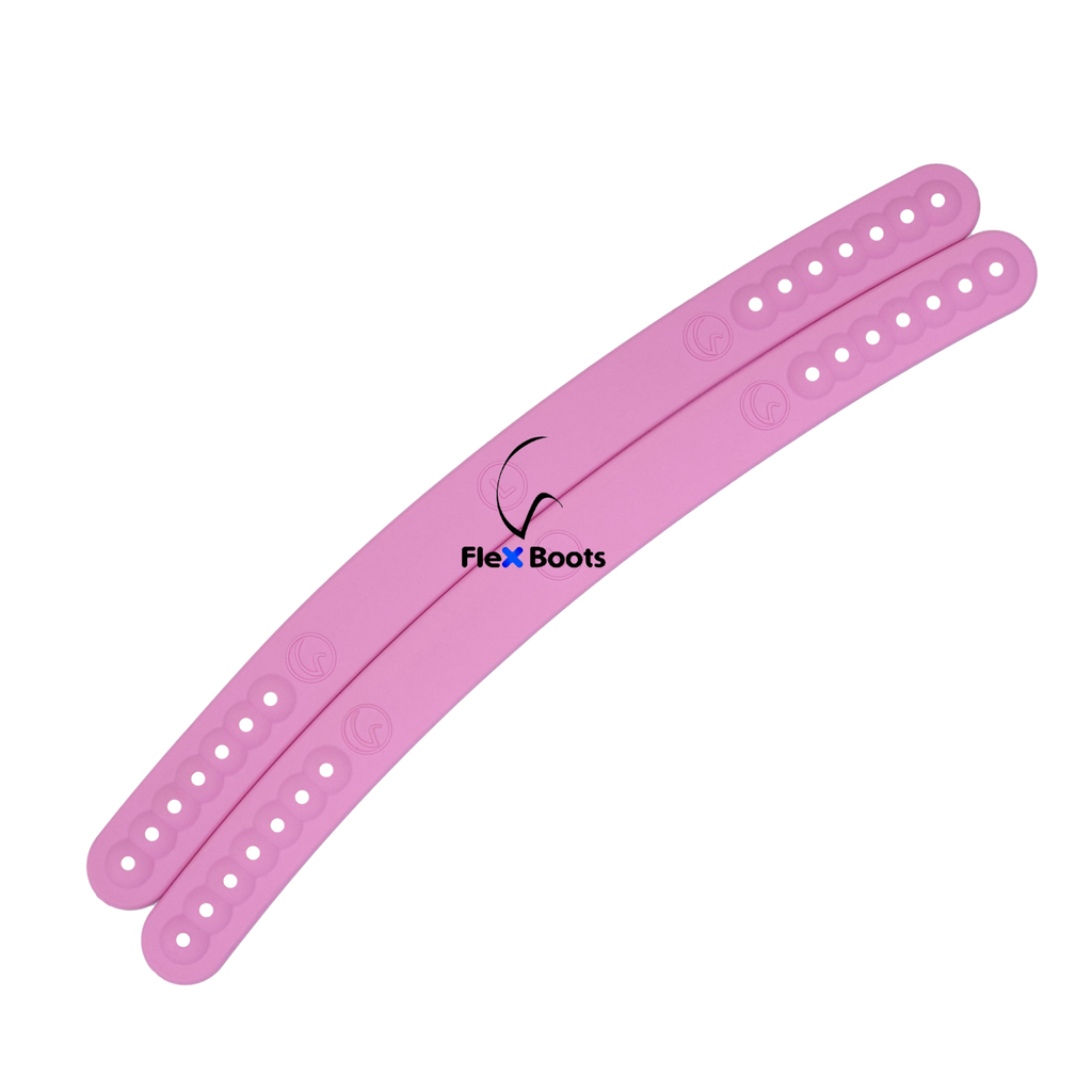 Flex boot back strap