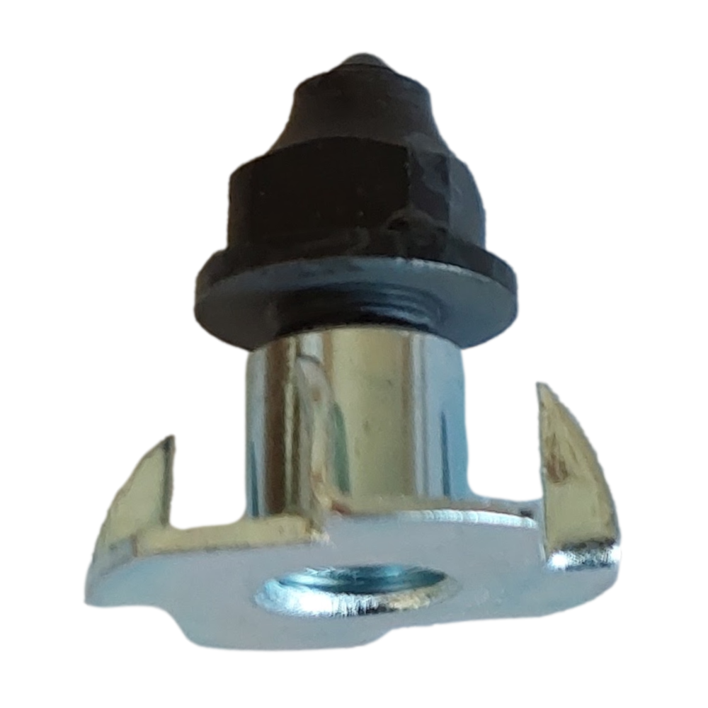 Tunahaken 12 mm brodd ink. mutter