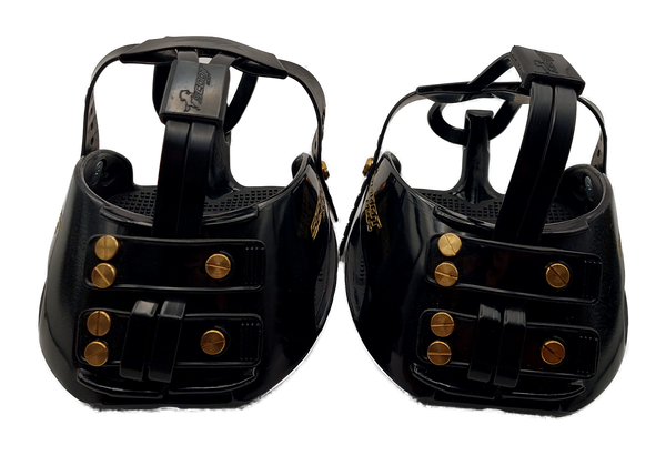 B-vare (B): Scoot boot adjust/enduro str 6 med Bestgrip brodder