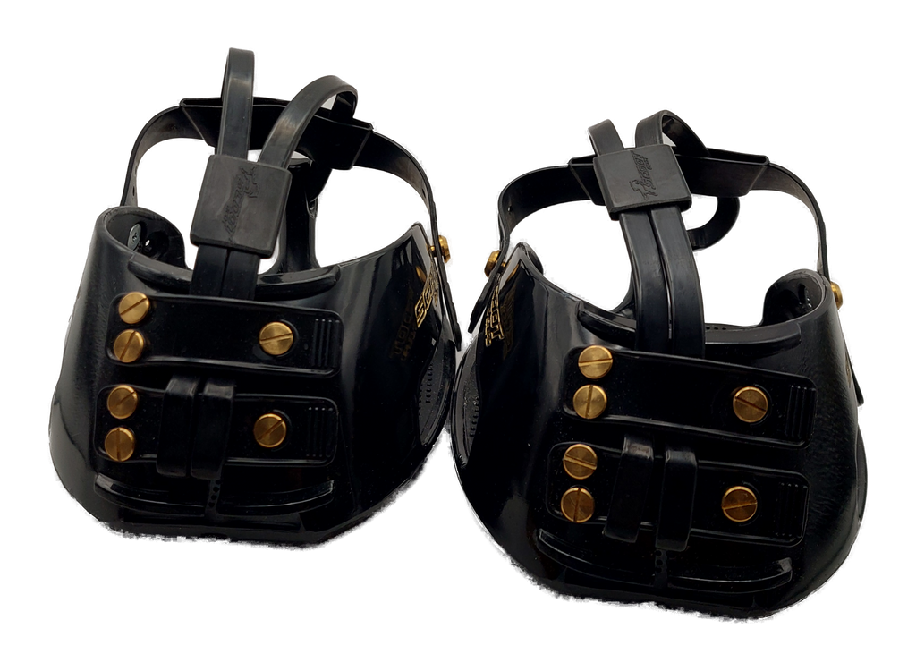 B-vare (B): Scoot boot adjust/enduro str 7 med Bestgrip brodder