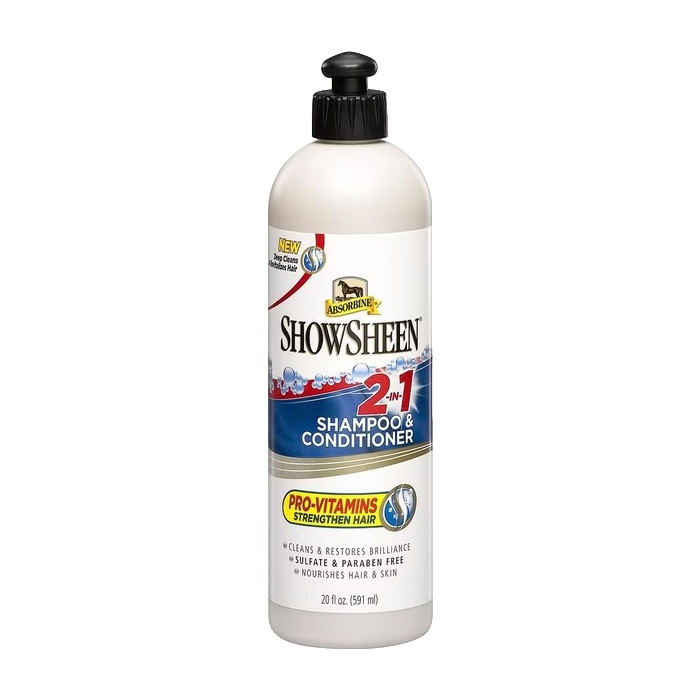 Absorbine Showsheen shampo og conditioner