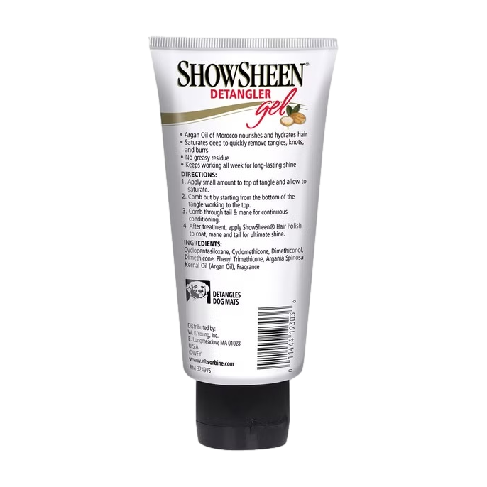 Absorbine showsheen detangler gel