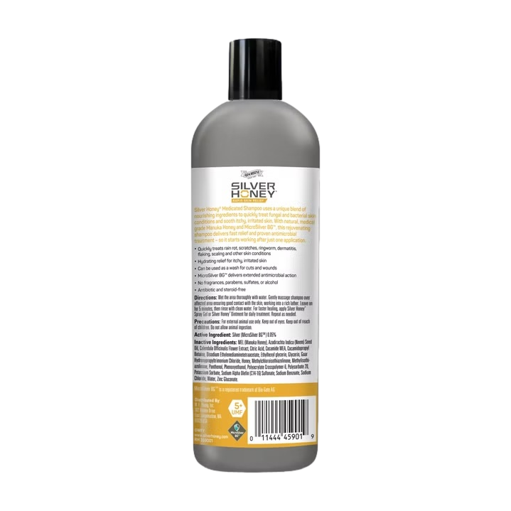 Absorbine silver honey medicated shampoo