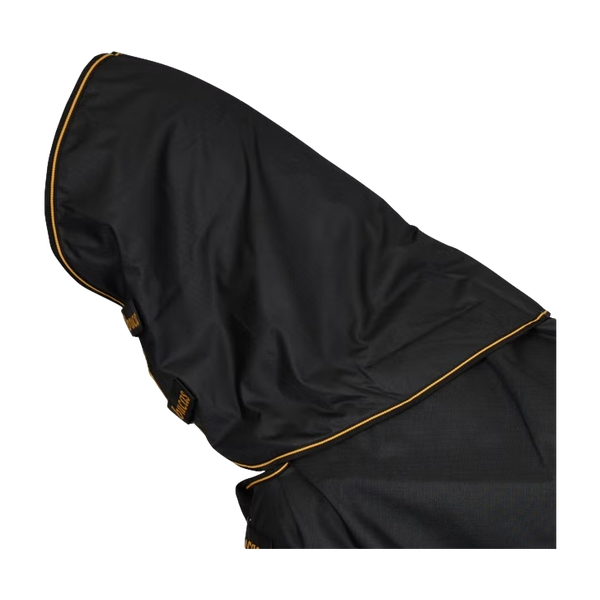 Bucas Irish Turnout neck black/gold 300g
