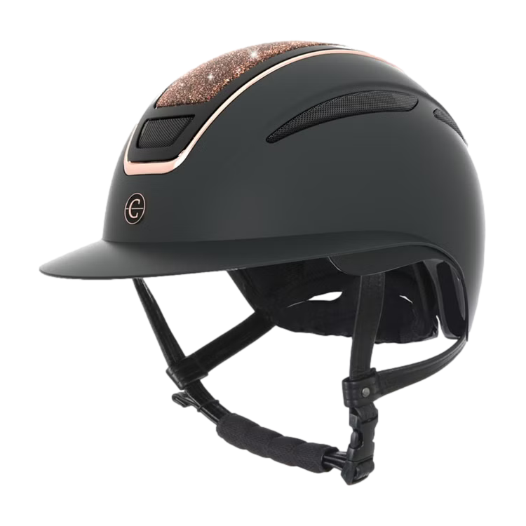 Ridehjelm Elite Polo Rosegull