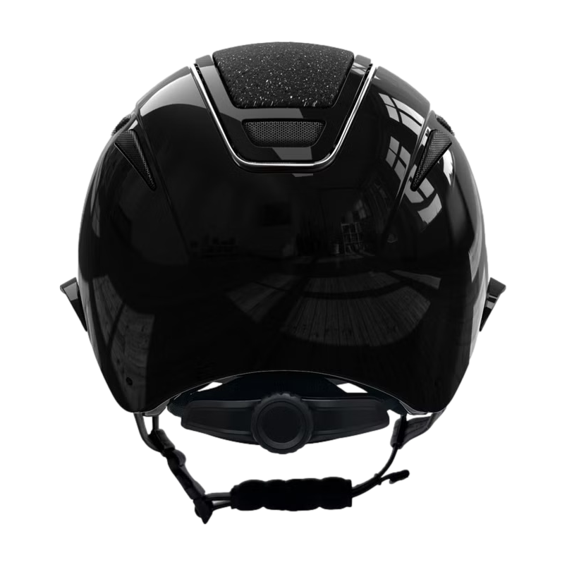 Ridehjelm Elite Polo Lakk Sølv