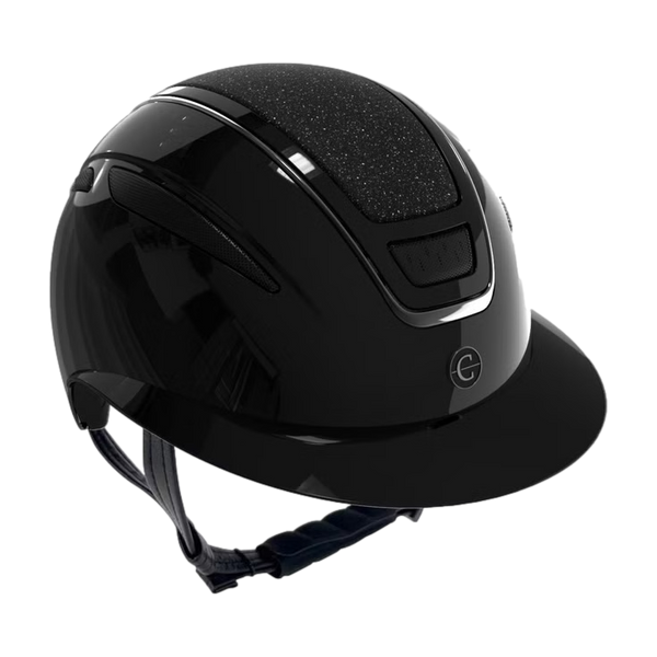 Ridehjelm Elite Polo Lakk Sølv