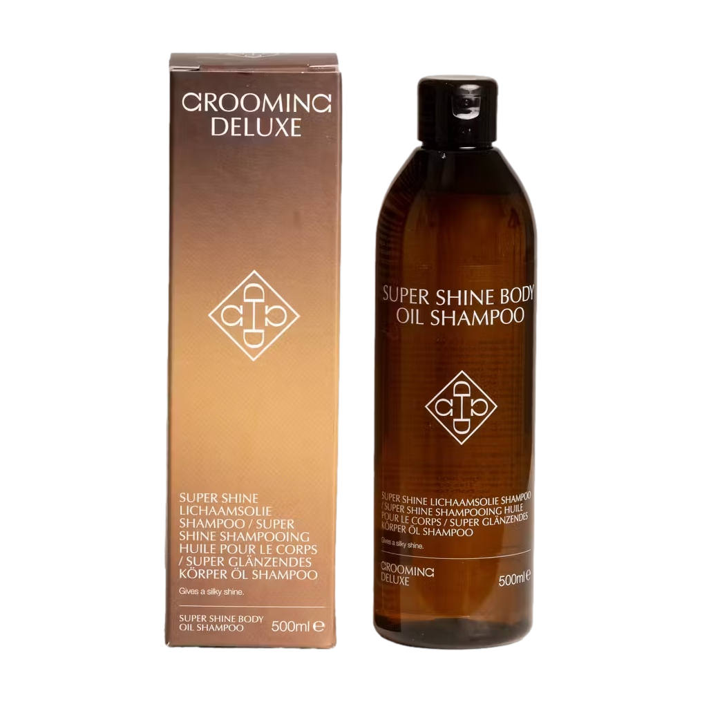 Grooming deluxe Super Shine Body Oil Shampoo almond 500 ml
