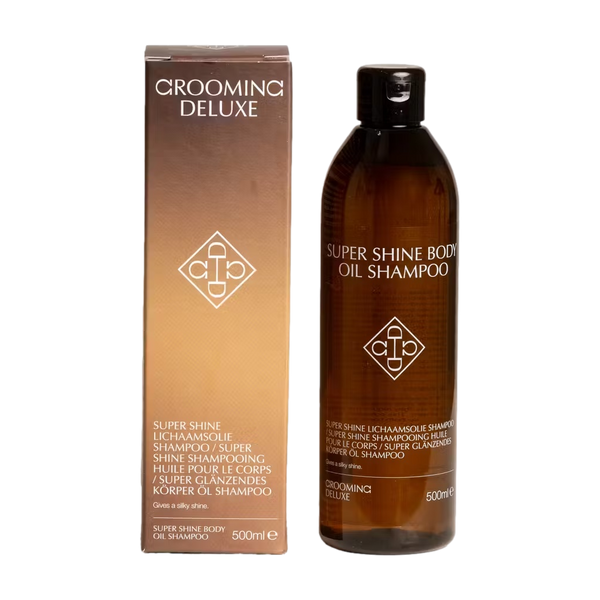 Grooming deluxe Super Shine Body Oil Shampoo almond 500 ml