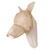 Fly Mask Heart with Ears and Nose beige