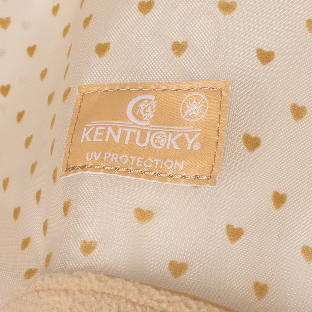 Fly Mask Heart with Ears and Nose beige