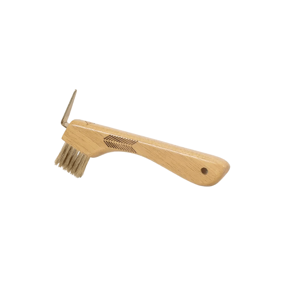 Grooming deluxe hovskrape med metal børste