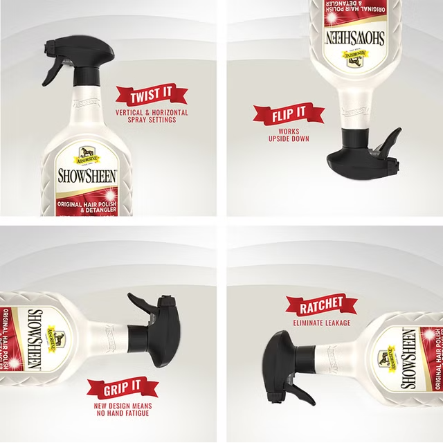 Absorbine showsheen hair polish & detangler