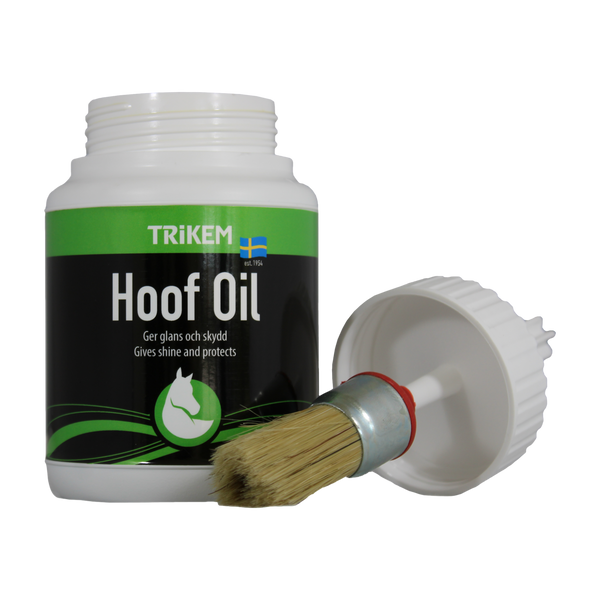 Trikem hoof oil med pensel 400 ml