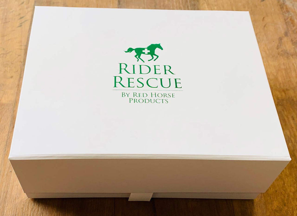 Red Horse rider rescue gift box set