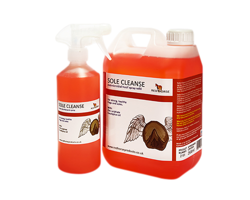 Red Horse sole cleanse