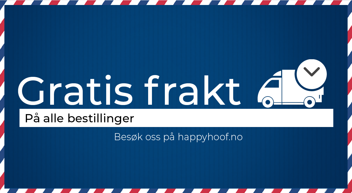 Gratis frakt på alle bestillinger